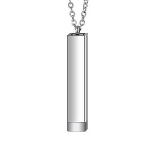 Alternative view of Personalized Sliding Bar Necklace For Women