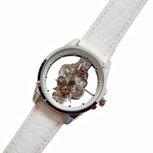 Fashionable casual men's watch hollow transparent waterproof night light men's quartz watch